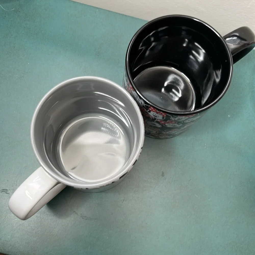 New Disney Mickey and Minnie mouse coffee mug set